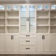 Bookcase and bookshelves